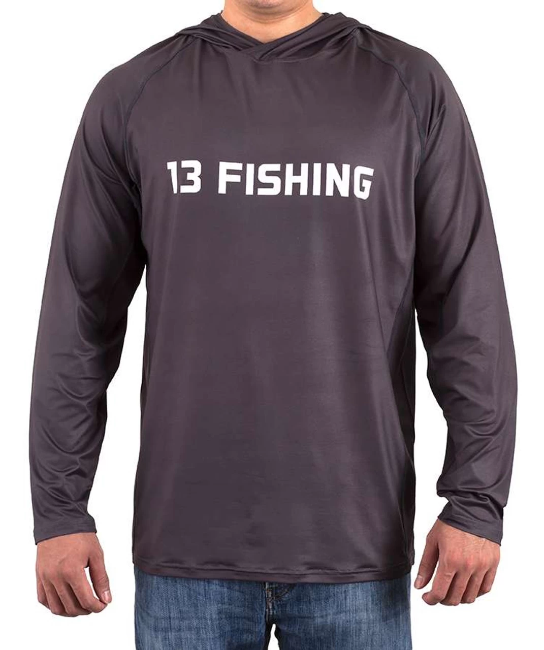 13 Fishing SUS Performance Long Sleeve Hooded Shirt - X-Large 3 13 Fishing SUS Performance Long Sleeve Hooded Shirt - X-Large