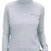 Aftco Womens Adapt Performance Hood - Light Gray Heather - X-Large 1 Aftco Womens Adapt Performance Hood - Light Gray Heather - X-Large -Fishing Tackle Shop aftco womens adapt performance hood light gray heather xl 35893.1663793840