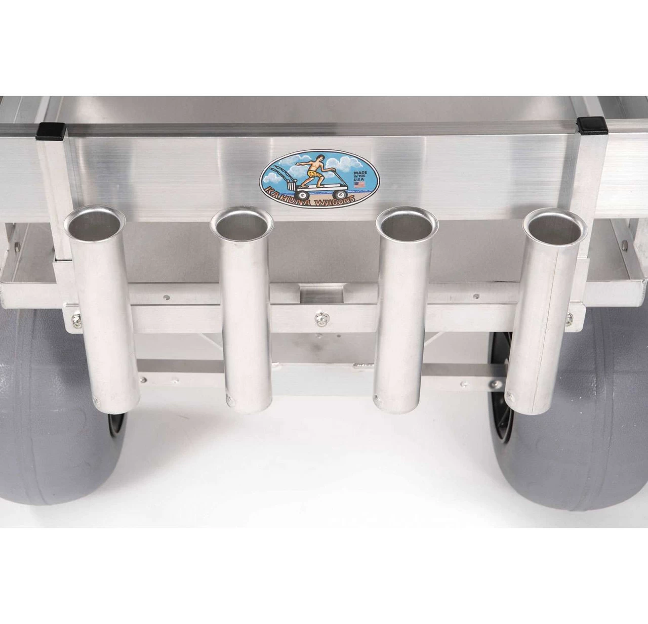 Alumacart One Rod Rack - Four Rod Holder 5 Alumacart One Rod Rack - Four Rod Holder - Image 3