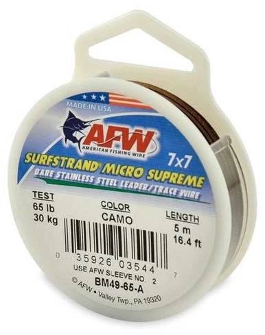 American Fishing Wire Surfstrand Micro Supreme Wire 3 American Fishing Wire Surfstrand Micro Supreme Wire