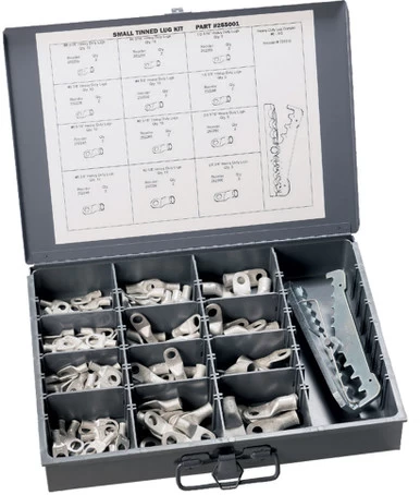 Ancor Tinned Copper Lug Kit W/ Crimper - 100-Piece 3 Ancor Tinned Copper Lug Kit W/ Crimper - 100-Piece