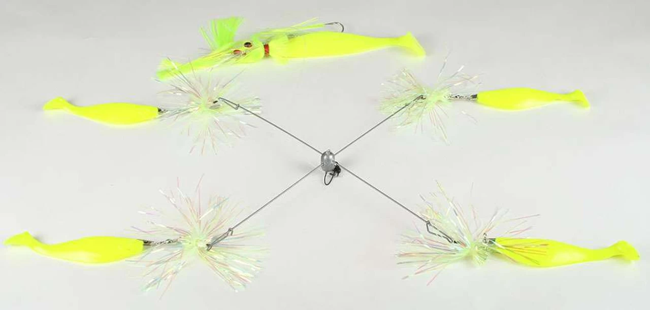 Blue Water Candy 15in Striperbella W/ 4oz Parachute 4 Blue Water Candy 15in Striperbella W/ 4oz Parachute - Image 2