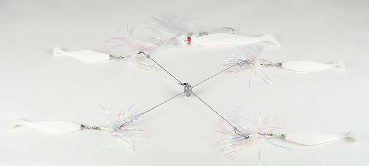 Blue Water Candy 15in Striperbella W/ 4oz Parachute 6 Blue Water Candy 15in Striperbella W/ 4oz Parachute - Image 4