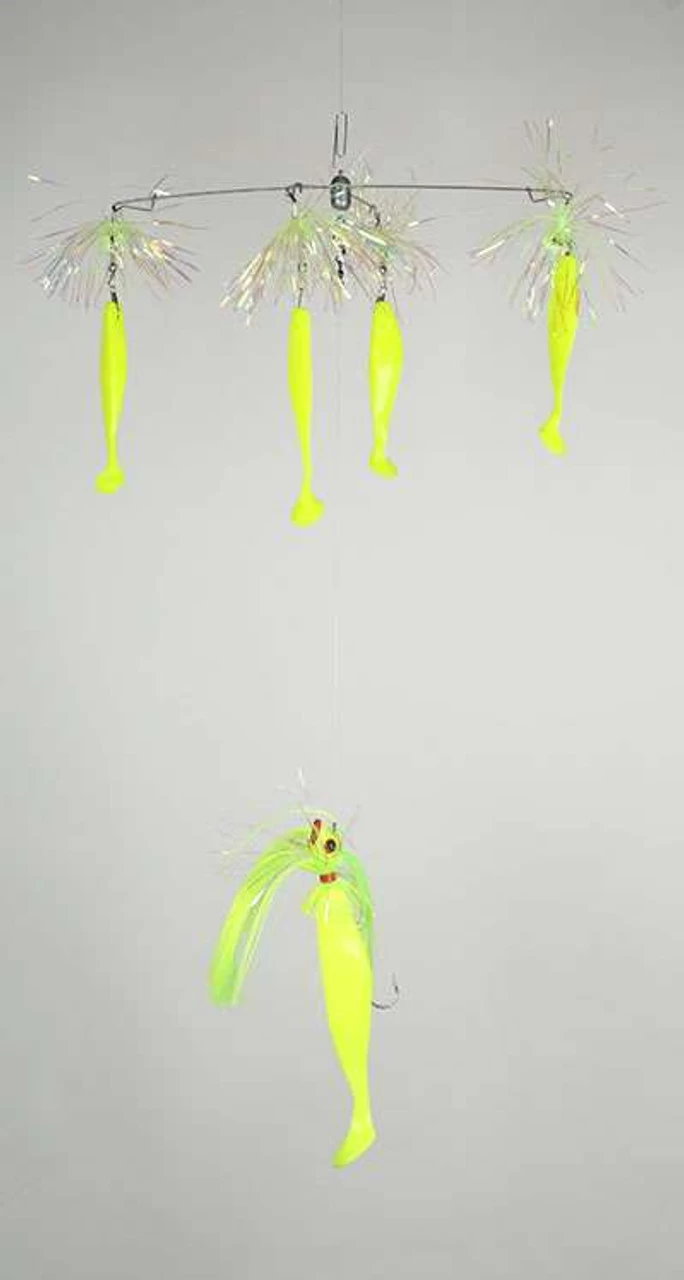 Blue Water Candy 15in Striperbella W/ 4oz Parachute 3 Blue Water Candy 15in Striperbella W/ 4oz Parachute