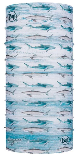 Buff Coolnet UV+ Shark Convo 3 Buff Coolnet UV+ Shark Convo