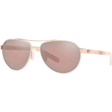 Costa Fernandina Sunglasses - Rose Gold / Copper Silver Mirror - 580G Lens 3 Costa Fernandina Sunglasses - Rose Gold / Copper Silver Mirror - 580G Lens
