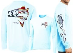 David Dunleavy Striper USA Long Sleeve Shirts 11 David Dunleavy Striper USA Long Sleeve Shirts -Fishing Tackle Shop david dunleavy dmw2008 striper deco usa long sleeve shirts 06425.1651291625