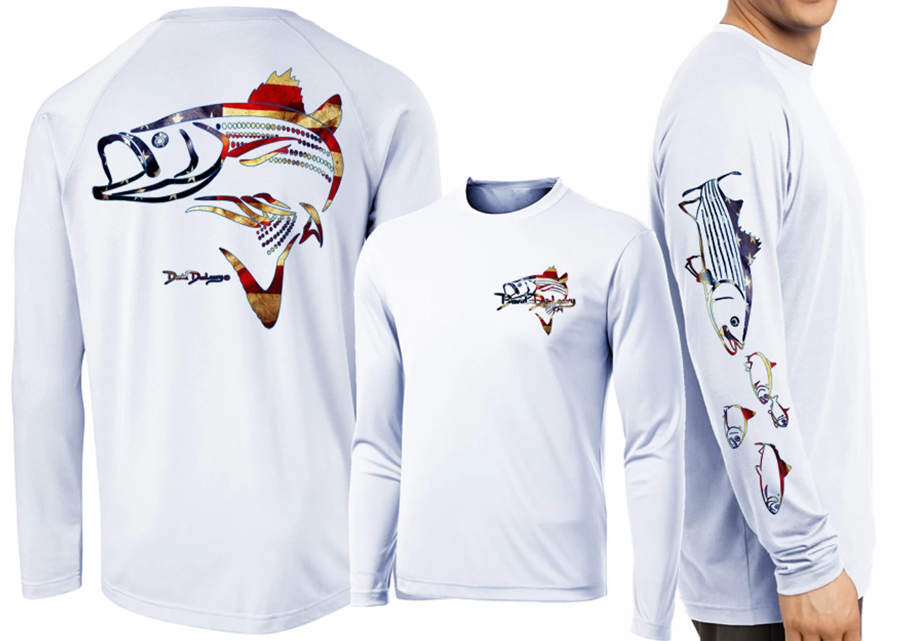 David Dunleavy Striper USA Long Sleeve Shirts 7 David Dunleavy Striper USA Long Sleeve Shirts - Image 5