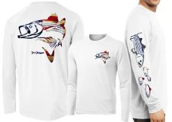 David Dunleavy Striper USA Long Sleeve Shirts 9 David Dunleavy Striper USA Long Sleeve Shirts -Fishing Tackle Shop david dunleavy dmw2008 striper deco usa long sleeve shirts 17354.1651291623
