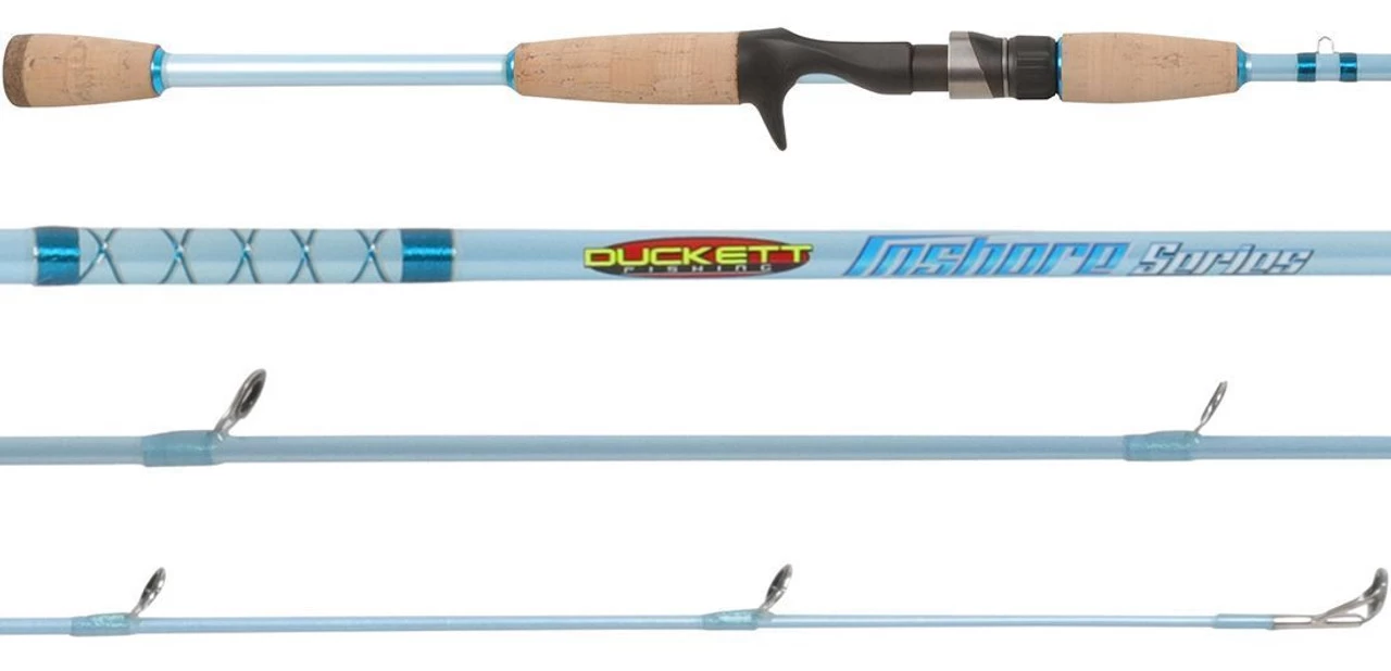 Duckett Fishing Inshore Series Casting Rods 3 Duckett Fishing Inshore Series Casting Rods