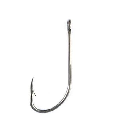 Eagle Claw 085A Plain Shank Offset Hooks 3 Eagle Claw 085A Plain Shank Offset Hooks