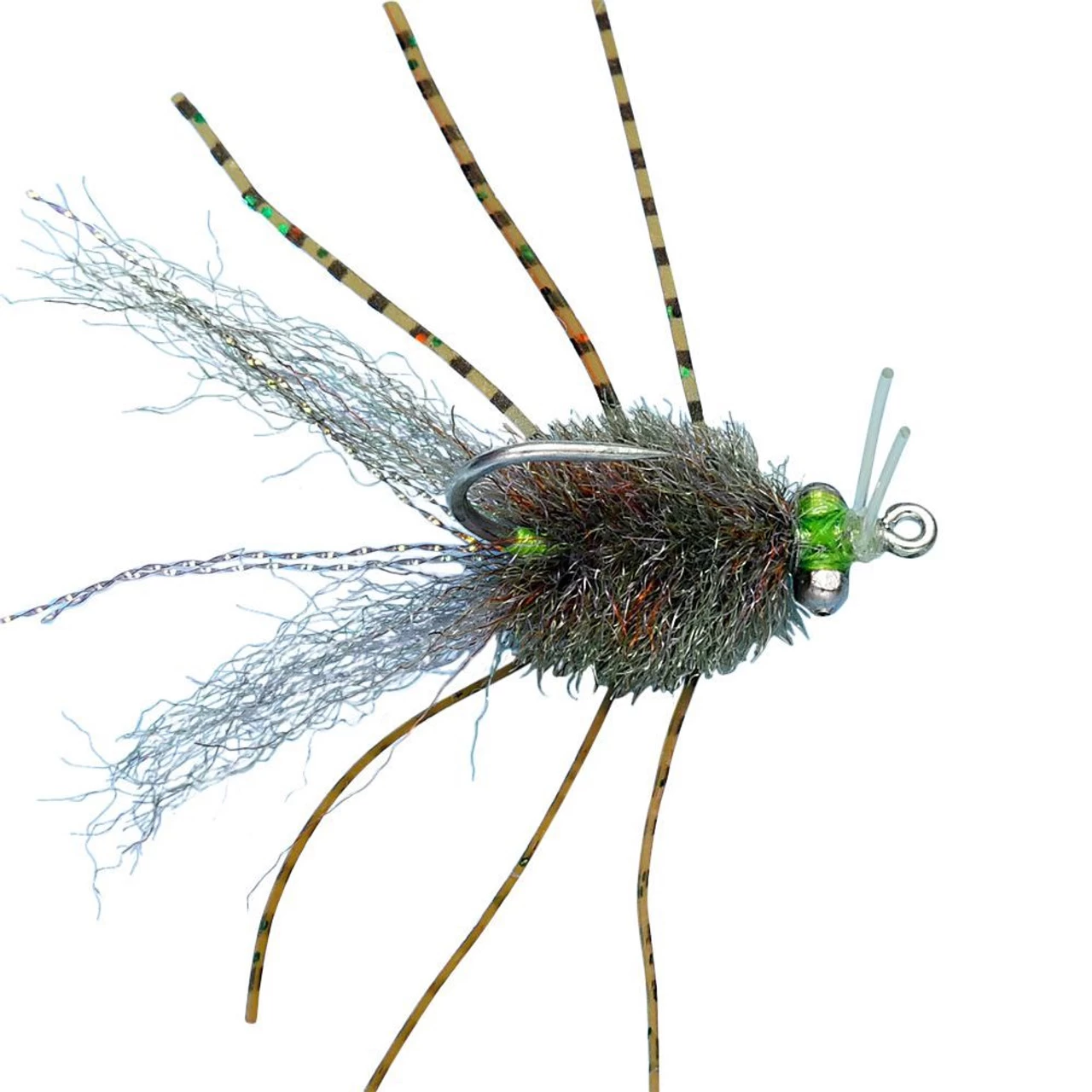 Enrico Puglisi Micro Crab Saltwater Fly W/ Bead Chain Eye 5 Enrico Puglisi Micro Crab Saltwater Fly W/ Bead Chain Eye - Image 3