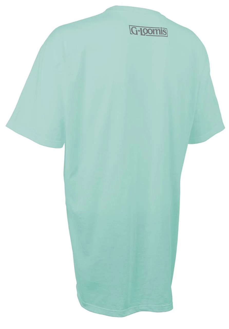 G.LOOMIS G Loomis Short Sleeve Cotton T-Shirt - Celadon - M 4 G.LOOMIS G Loomis Short Sleeve Cotton T-Shirt - Celadon - M - Image 2