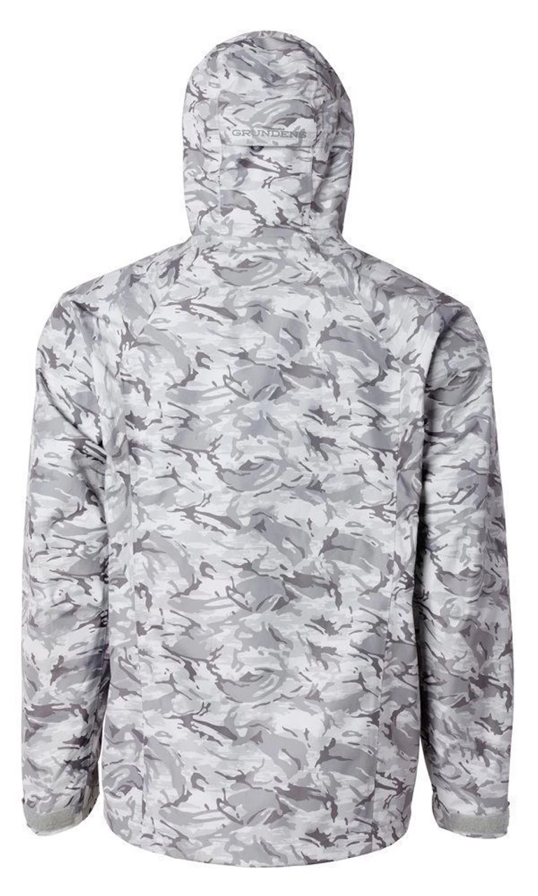 Grundens Charter Gore Tex Paclite Jacket - Glacier Camo - L 6 Grundens Charter Gore Tex Paclite Jacket - Glacier Camo - L - Image 4