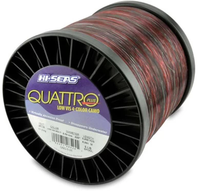 Hi-Seas Quattro Plus Low-Vis Camo Line 5 Lb. Spool 3 Hi-Seas Quattro Plus Low-Vis Camo Line 5 Lb. Spool
