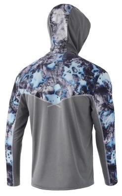 Huk Icon X Mossy Oak Fracture Hoodie - Lightning - X-Large -Fishing Tackle Shop huk icon x mossy oak fracture hoodie lightning xl 40146.1651453291
