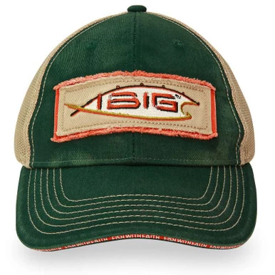 IBig Vintage Washed Trucker Hat - Green 3 IBig Vintage Washed Trucker Hat - Green