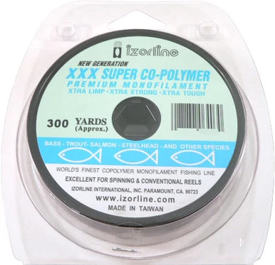 Izorline 064023 XXX Super Co-Polymer Mono Line - 6lb - Smoke - 300yd Spool 3 Izorline 064023 XXX Super Co-Polymer Mono Line - 6lb - Smoke - 300yd Spool