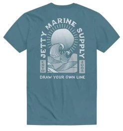 Jetty Billow Pocket T-Shirt - Fog