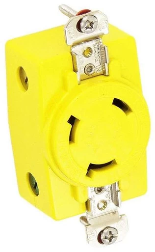 Hubbell #328DCR 3-Wire Receptacle 3 Hubbell #328DCR 3-Wire Receptacle