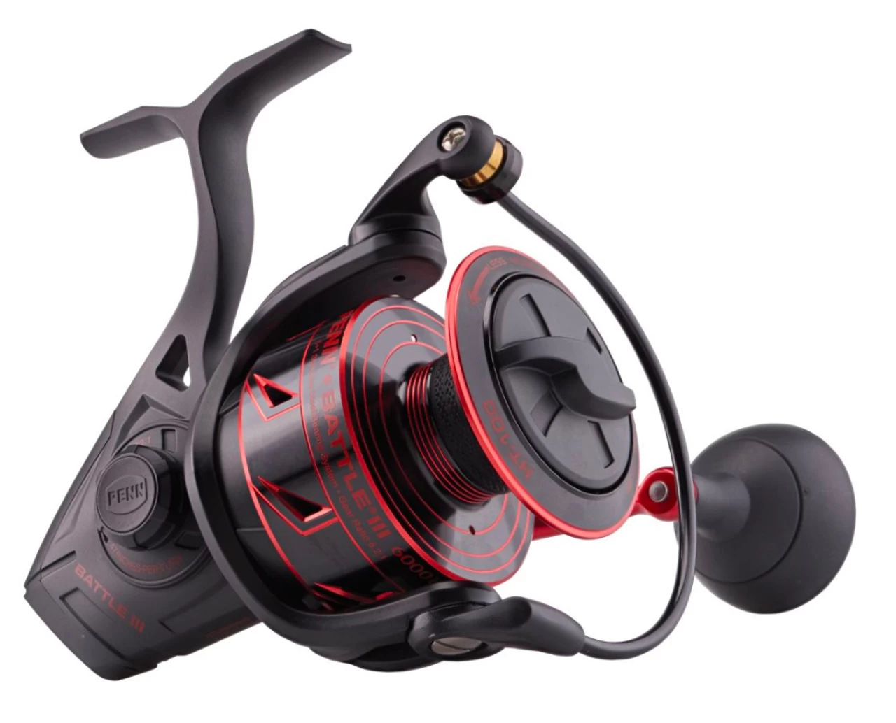 Penn Battle III Spinning Reels 8 Penn Battle III Spinning Reels - Image 6