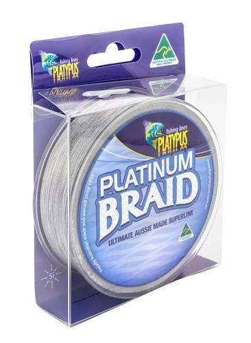 Platypus Platinum Braid Fishing Line - 50 Lb X 125 Yd - Gun Metal Grey 3 Platypus Platinum Braid Fishing Line - 50 Lb X 125 Yd - Gun Metal Grey