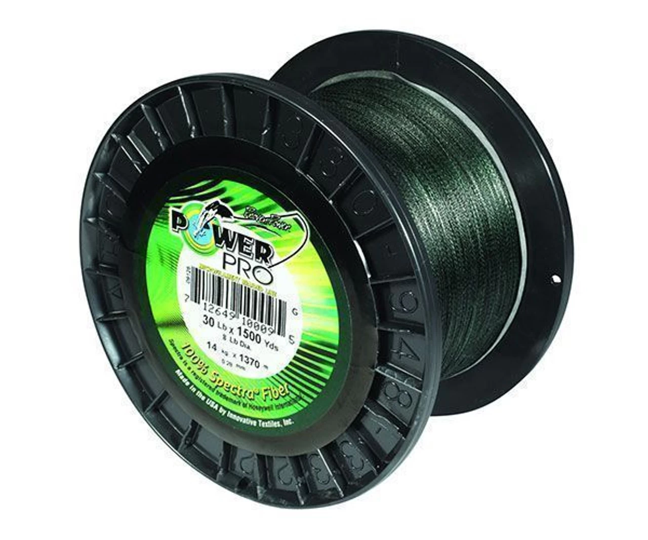 Power Pro PowerPro Braided Spectra Fiber Fishing Line Moss Green 50LB 300 Yds 4 Power Pro PowerPro Braided Spectra Fiber Fishing Line Moss Green 50LB 300 Yds - Image 2