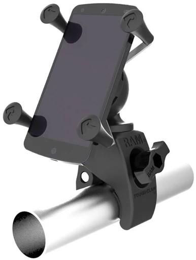 RAM MOUNTS RAM Tough-Claw Mount W/ Universal X-Grip Phone Holder 3 RAM MOUNTS RAM Tough-Claw Mount W/ Universal X-Grip Phone Holder