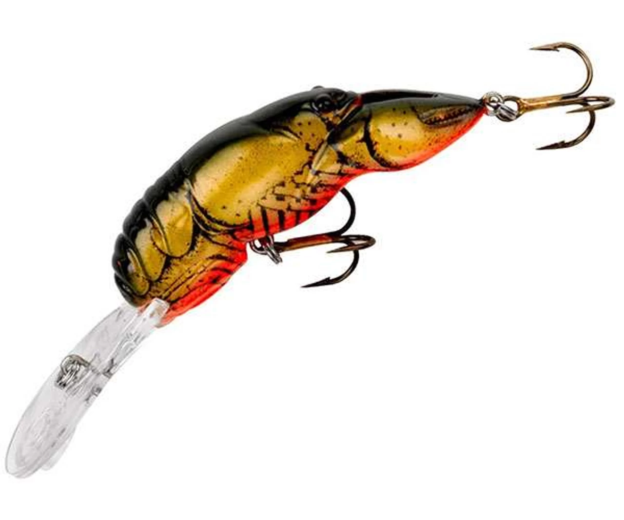 Rebel D77 Deep Teeny Wee Crawfish 1 1/2in Crankbait 3 Rebel D77 Deep Teeny Wee Crawfish 1 1/2in Crankbait