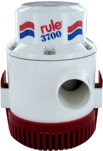 Rule 14A 3700 G.P.H. Bilge Pump Non Automatic 12V 3 Rule 14A 3700 G.P.H. Bilge Pump Non Automatic 12V