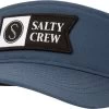 Salty Crew Alpha Patched Visor - Navy -Fishing Tackle Shop salty crew alpha patched visor navy 42701.1651376819