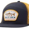Salty Crew Catch And Release Trucker Hat -Fishing Tackle Shop salty crew catch and release trucker hat navy gold 02178.1651264033.386.513