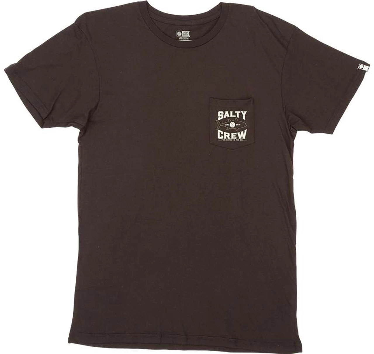 Salty Crew Tight Lines Pocket T-Shirt - Black - Small 4 Salty Crew Tight Lines Pocket T-Shirt - Black - Small - Image 2