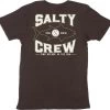 Salty Crew Tight Lines Pocket T-Shirt - Black - Small 2 Salty Crew Tight Lines Pocket T-Shirt - Black - Small -Fishing Tackle Shop salty crew tight lines pocket s t shirt black s 02616.1651450656