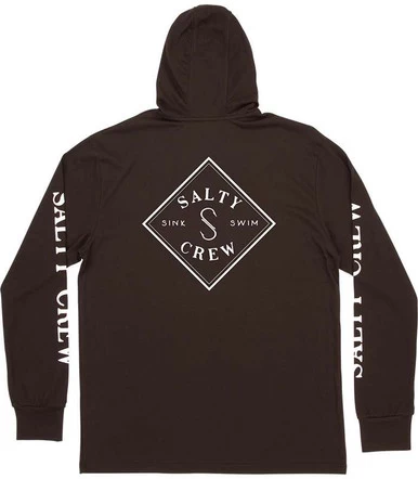 Salty Crew Tippet Pocket Hood Tech Tee - Black - X-Large 3 Salty Crew Tippet Pocket Hood Tech Tee - Black - X-Large