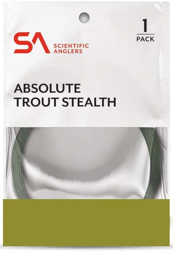 Scientific Anglers Absolute Trout Stealth Leader 3 Scientific Anglers Absolute Trout Stealth Leader
