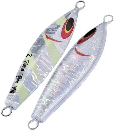 Sea Falcon Z Slow Neo Jig - 120g - Lightning Glow Silver 3 Sea Falcon Z Slow Neo Jig - 120g - Lightning Glow Silver