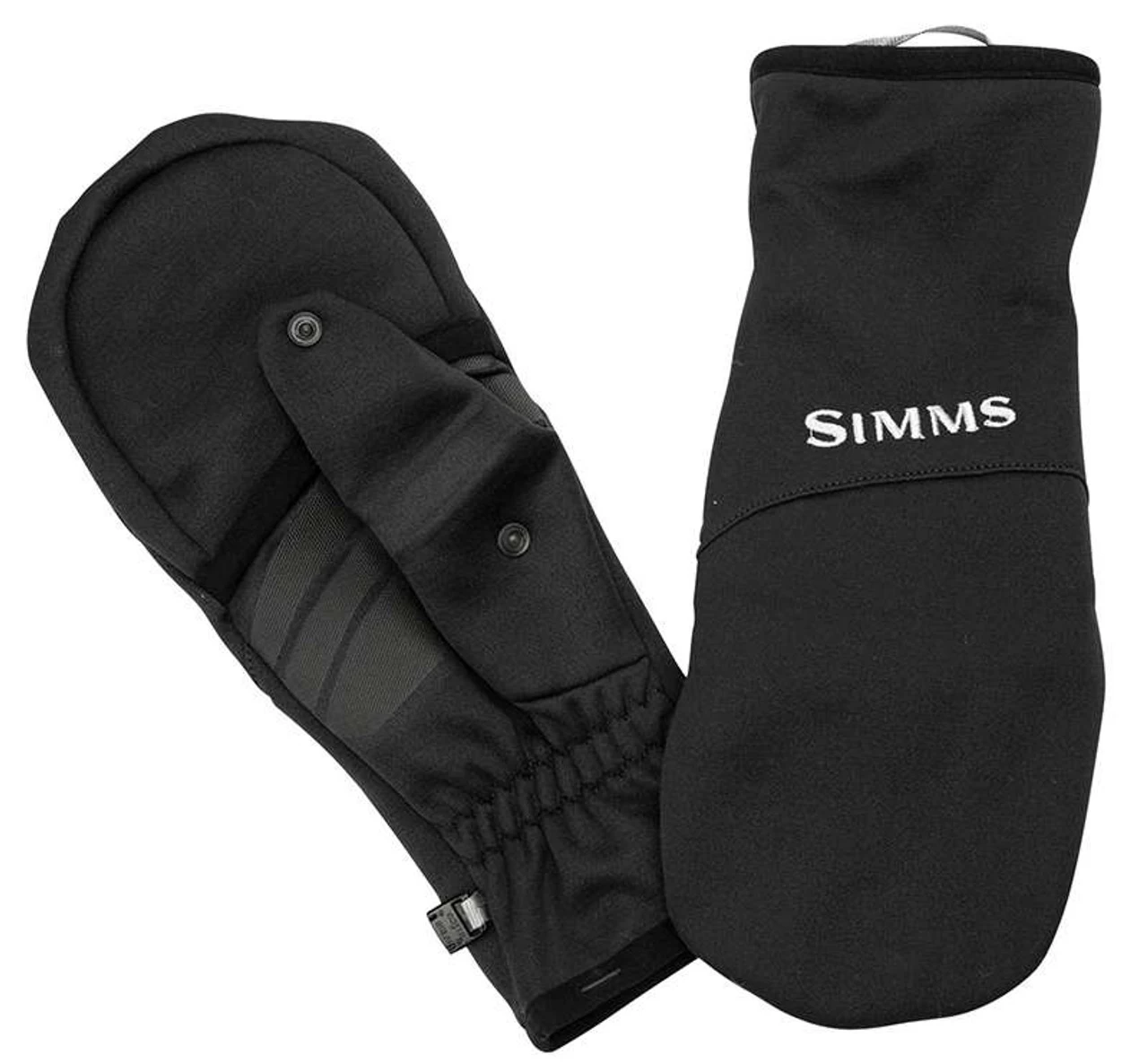 Simms Freestone Foldover Mitt - Black - Large 3 Simms Freestone Foldover Mitt - Black - Large
