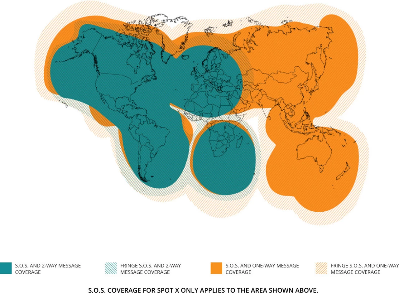 SPOT X 2-Way Satellite Messenger W/ GPS Tracking & SOS 4 SPOT X 2-Way Satellite Messenger W/ GPS Tracking & SOS - Image 2