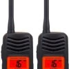 Standard Horizon HX100 HX100 2.5W Floating Handheld VHF - 2-Pack
