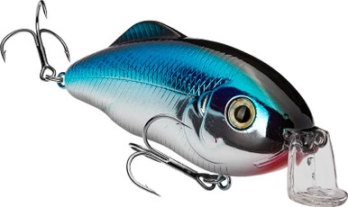 Strike King Hybrid Hunter Crankbait - Chrome Blue Back 3 Strike King Hybrid Hunter Crankbait - Chrome Blue Back