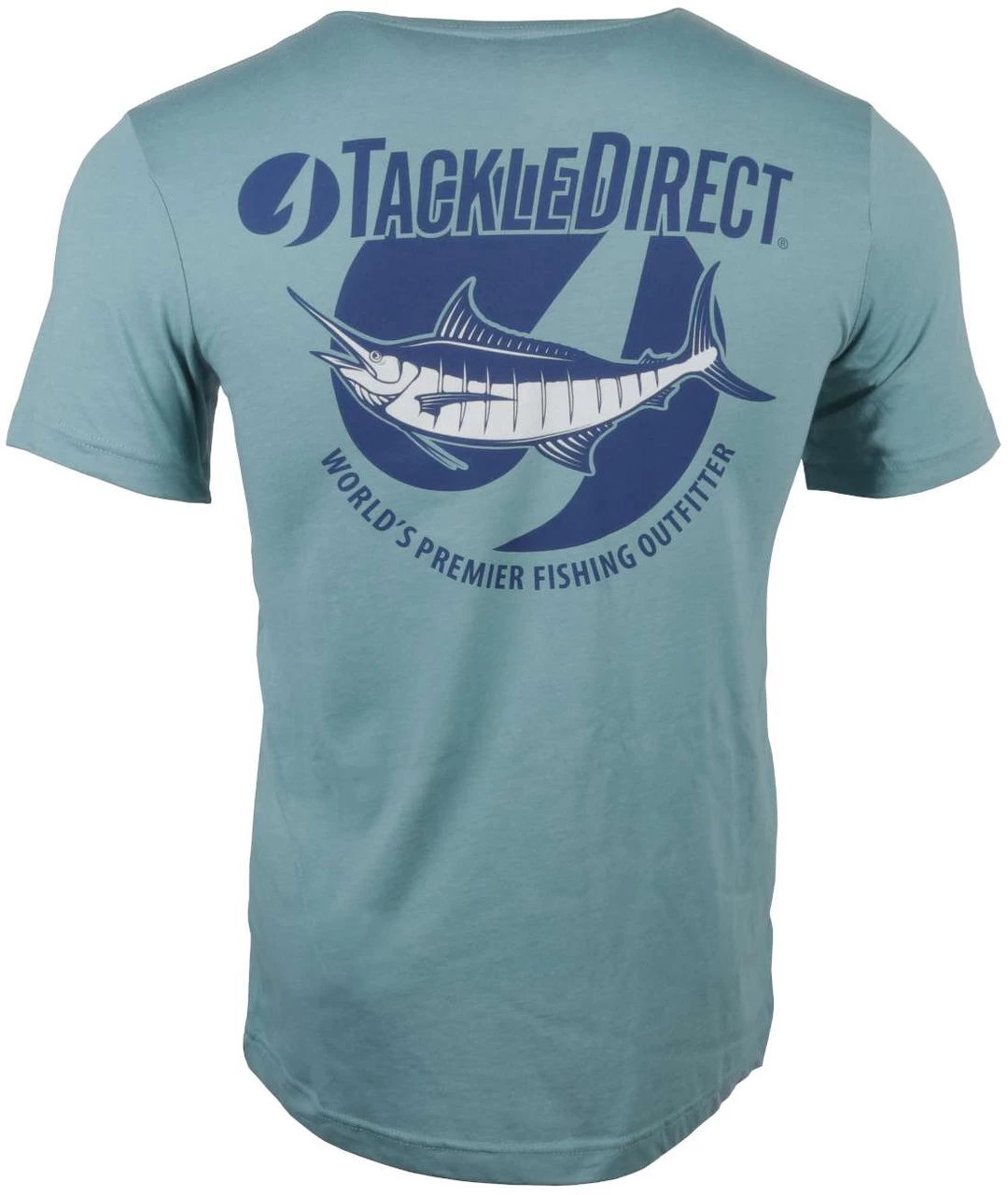 TackleDirect Marlin Short Sleeve T-Shirt - Heather Ocean Blue - X-Large 3 TackleDirect Marlin Short Sleeve T-Shirt - Heather Ocean Blue - X-Large