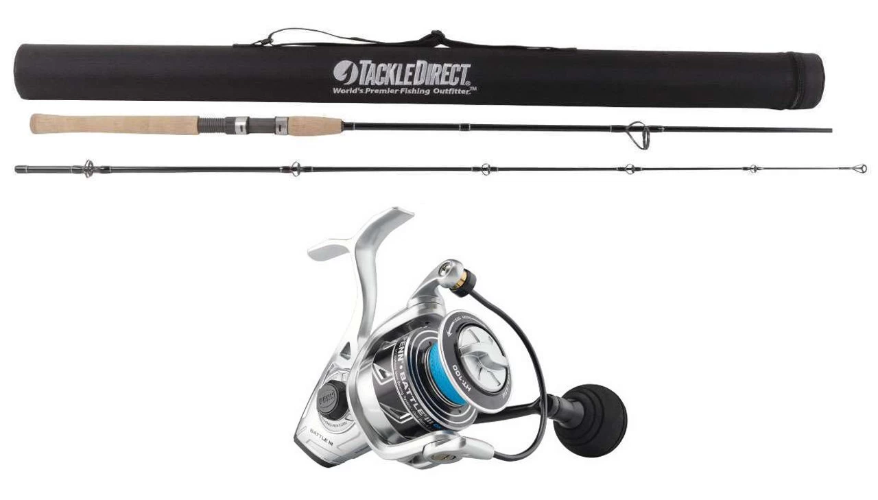TackleDirect Silver Hook 2-pc/Penn BTLIII3000DX Battle III DX Combo 3 TackleDirect Silver Hook 2-pc/Penn BTLIII3000DX Battle III DX Combo