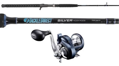TackleDirect TDSCJ661H Silver Hook/Shimano TOR14HGA Torium Combo 3 TackleDirect TDSCJ661H Silver Hook/Shimano TOR14HGA Torium Combo