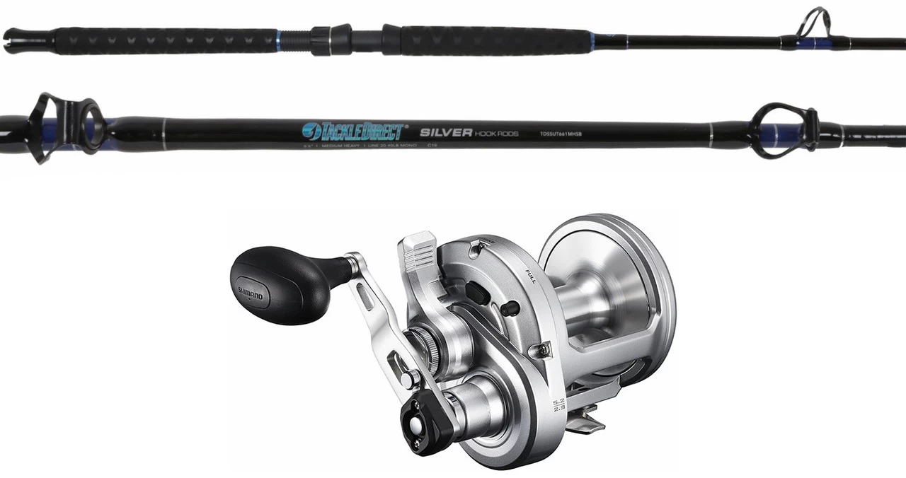TackleDirect Silver Hook/Shimano SPM20II SpeedMaster Combo 3 TackleDirect Silver Hook/Shimano SPM20II SpeedMaster Combo