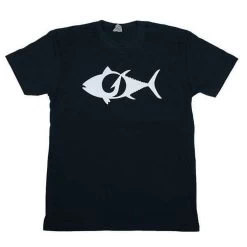 TackleDirect Tuna Logo Mens T-Shirt - Midnight Navy - Size Large -Fishing Tackle Shop tackledirect tuna logo mens t shirt midnight navy tda 0506 2 16748.1671654356
