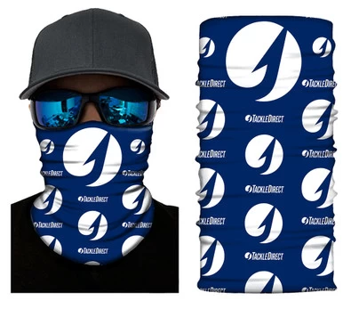 TackleDirect UV Face Guard - Custom Hook Logo 3 TackleDirect UV Face Guard - Custom Hook Logo
