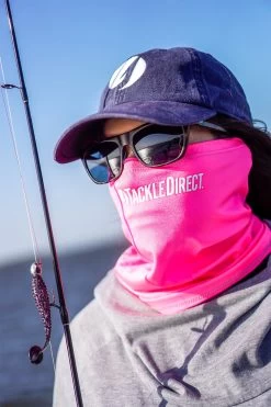 TackleDirect UV Shield Neck Gaiter - Pink -Fishing Tackle Shop tackledirect uv shield neck gaiter pink 64641.1651326811