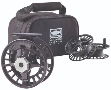 Waterworks Lamson Remix Fly Fishing Reel And Spools - 3 Pack 3 Waterworks Lamson Remix Fly Fishing Reel And Spools - 3 Pack