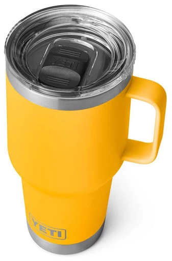 YETI Rambler 30 Oz. Travel Mug - Alpine Yellow 3 YETI Rambler 30 Oz. Travel Mug - Alpine Yellow